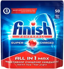 Finish Powerball All in 1 Max таблетки для посудомоечных машин