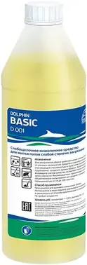 Dolphin Basic D 001 средство для мытья полов слабой степени загрязнения