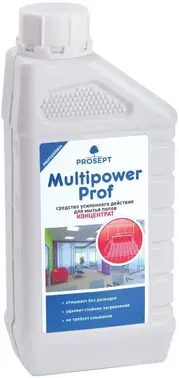 Просепт Professional Multipower Prof средство усиленного действия для мытья полов концентрат