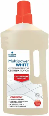 Просепт Professional Multipower White концентрат для мытья светлых полов