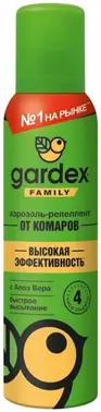 Gardex Family с Алоэ Вера аэрозоль-репеллент от комаров