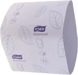 Tork Advanced T3 бумага туалетная листовая Z-сложения