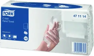 Tork Advanced Singlefold H3 полотенца бумажные листовые С-сложения