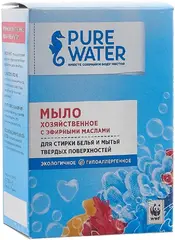 Pure Water мыло хозяйственное гипоаллергенное с эфирными маслами