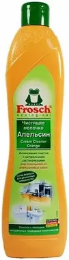 Frosch Апельсин чистящее молочко для поверхностей на кухне и в ванне