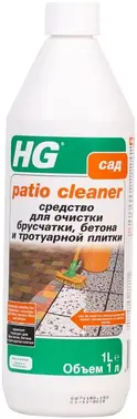HG средство для очистки брусчатки, бетона и тротуарной плитки