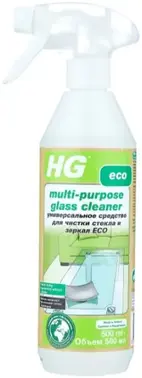 HG Eco универсальное средство для чистки стекла и зеркал