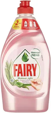 Fairy Нежные Руки Аромат Розового Жасмина и Алоэ Вера средство для мытья посуды