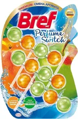 Бреф Premium Perfume Switch Персик-Яблоко блок туалетный подвесной
