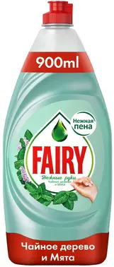 Fairy Нежные Руки Чайное Дерево и Мята средство для мытья посуды