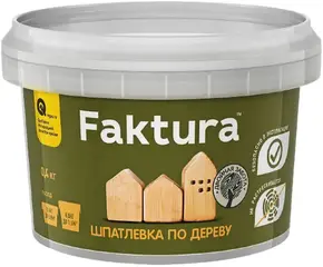 Faktura шпатлевка по дереву