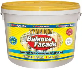 Финкраска Симфония Balance Facade силикатная негорючая краска