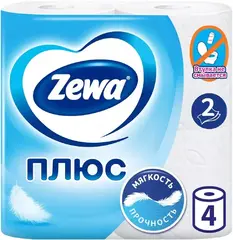 Zewa Плюс Белая бумага туалетная