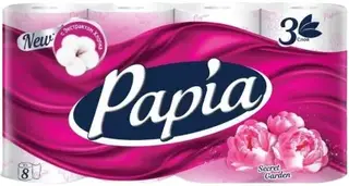 Papia Secret Garden бумага туалетная
