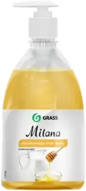 Grass Milana Молоко и Мед крем-мыло жидкое увлажняющее для рук