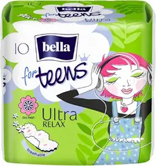 Bella for Teens Ultra Relax прокладки гигиенические ультратонкие
