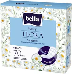 Bella Panty Flora Camomile Прокладки с Экстрактом Ромашки прокладки гигиенические ежедневные