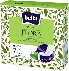 Bella Panty Flora Green Tea с Экстрактом Зеленого Чая прокладки гигиенические ежедневные
