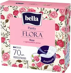 Bella Panty Flora Rose с Ароматом Розы прокладки гигиенические ежедневные
