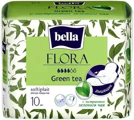 Bella Flora Green Tea прокладки гигиенические