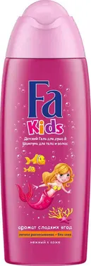 Fa Kids Аромат Сладких Ягод гель для душа и шампунь для тела и волос детский