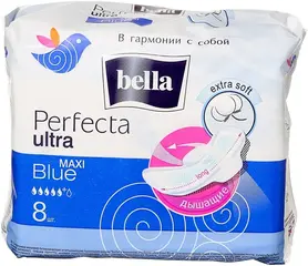 Bella Perfecta Ultra Maxi Blue прокладки ежедневные ультратонкие