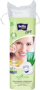 Bella Cotton Care с Экстрактом Алоэ ватные подушечки
