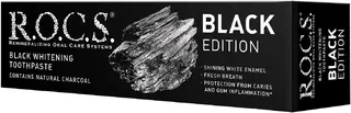 R.O.C.S. Black Edition зубная паста черная отбеливающая