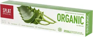 Сплат Special Organic Tea Tree Mint паста-гель зубная укрепляющая