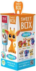 Сплат Kids Sweet Box Фруктовое Мороженое набор (зубная паста и игрушка для детей от 2 до 6 лет)