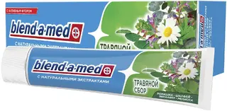 Блендамед Травяной Сбор паста зубная с активным фтором