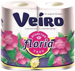 Veiro Floria Душистый Пион бумага туалетная