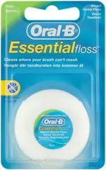 Oral-B Essential зубная нить вощеная с мятой