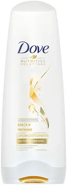 Dove Nutritive Solutions Блеск и Питание бальзам-ополаскиватель для тусклых и сухих волос