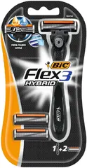 Bic Flex 3 Hybrid мужская бритвенная система со сменными кассетами