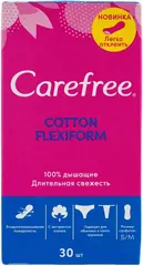 Carefree Cotton Flexiform с Экстрактом Хлопка прокладки ежедневные воздухопроницаемые