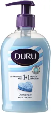 Duru 1+1 Увлажняющий Крем и Морские Минералы мыло жидкое смягчающее