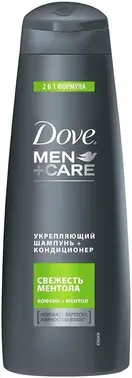 Dove Men+Care Свежесть Ментола шампунь-кондиционер укрепляющий 2 в 1