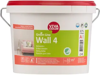 Vivacolor Green Line Wall 4 краска для стен