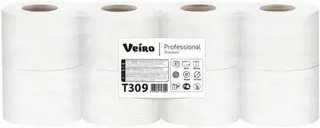 Veiro Professional Premium бумага туалетная в средних рулонах