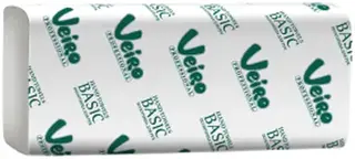 Veiro Professional Basic полотенца бумажные для рук V-сложение