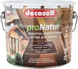Пуфас Decoself Pro Natur защитно-декоративный состав для дерева