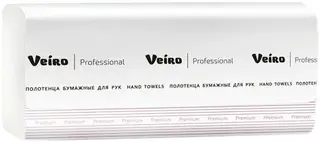 Veiro Professional Premium полотенца бумажные для рук V-сложение