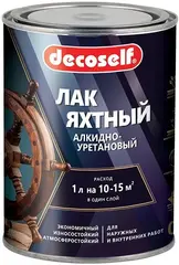 Пуфас Decoself лак яхтный алкидно-уретановый