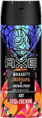 Axe Whaaat?! Скейтборд+Свежие Розы дезодорант аэрозоль