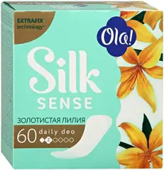 Ola! Silk Sense Daily Deo Золотистая Лилия прокладки ежедневные
