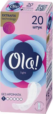 Ola! Light прокладки ежедневные без аромата