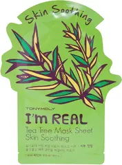 Tony Moly Im Real Tea Tree Mask Sheet Skin Soothing тканевая маска с экстрактом чайного дерева