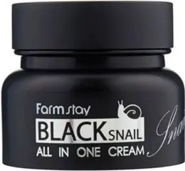 Farmstay Black Snail All in One Cream крем с муцином черной улитки