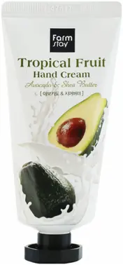 Farmstay Tropical Fruit Hand Cream Avocado & Shea Butter крем для рук с авокадо и маслом ши